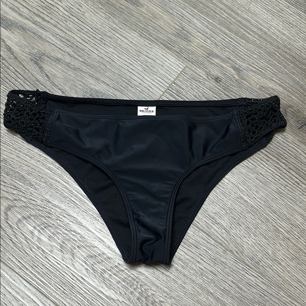 Hollister Black Bikini Bottoms